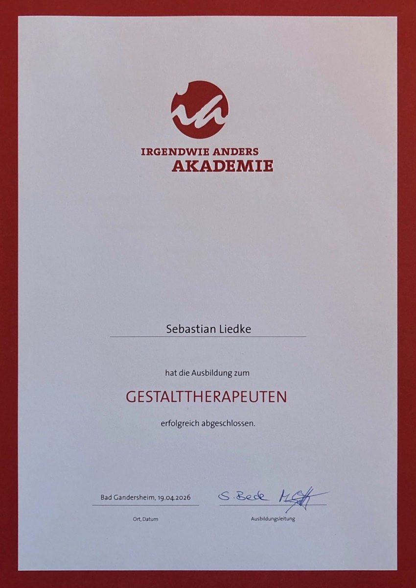 Gestalttherapie Intensiv-Ausbildung (702 Stunden)